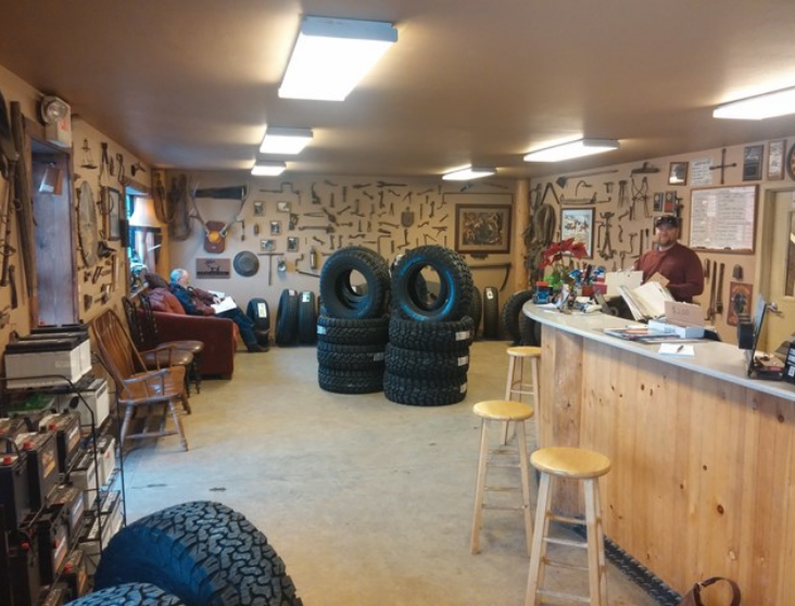 Bear Co. Tire Showroom